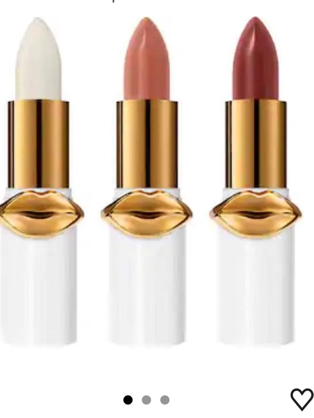 Pat McGrath Mini Lip Fetish Lip Balm Trio
